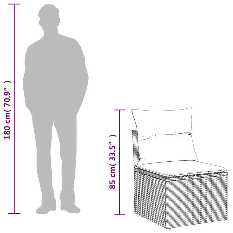 vidaXL Garden Sofa Set