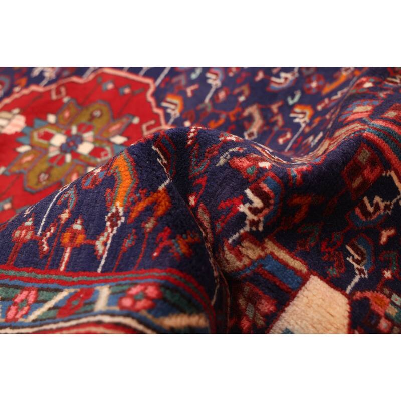 ECARPETGALLERY Hand-knotted Anadol Navy Wool Rug - 3'2 x 10'4