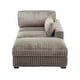preview thumbnail 18 of 174, 41" W Plush Corduroy Chaise Lounge with Pillows