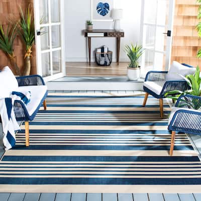 SAFAVIEH Courtyard Charmaine Indoor/ Outdoor Waterproof Area Rug
