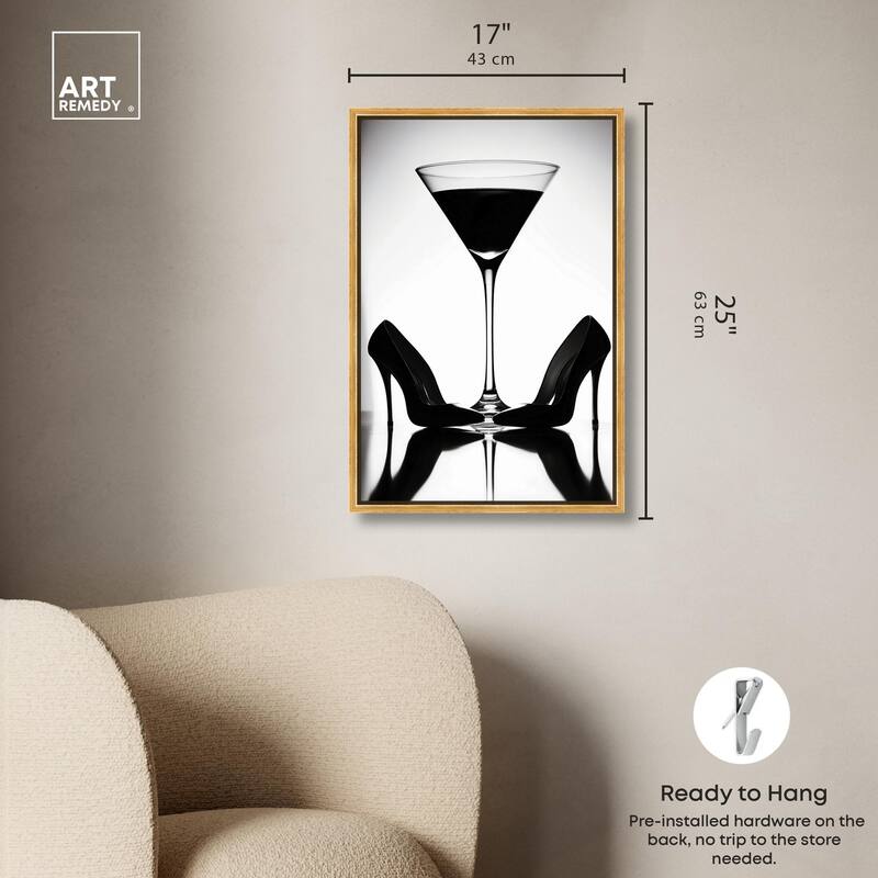 Step and Sip II Canvas by Art Remedy