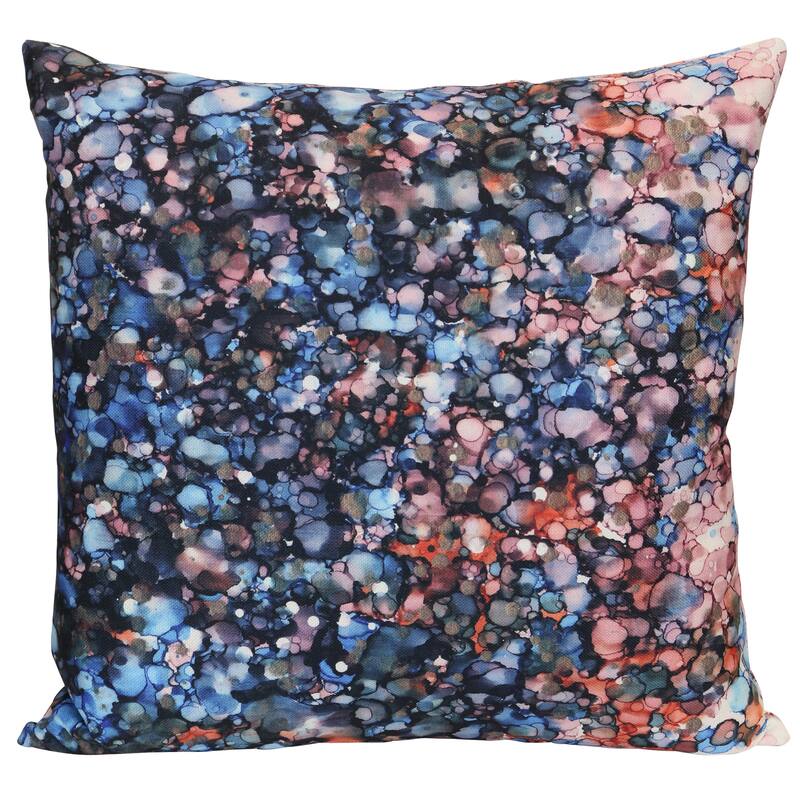 StyleCraft Midnight Terrazzo Abstract Pillow - Multicolor - 24" x 24"