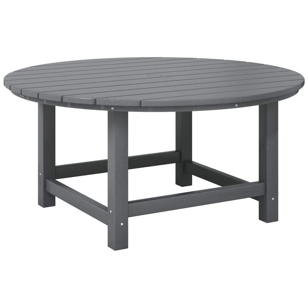 Laguna Outdoor Poly Adirondack 38" Round Coffee Table