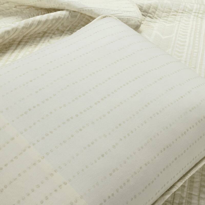 Lush Decor Hygge Geometric Pattern 3-piece Quilt Set