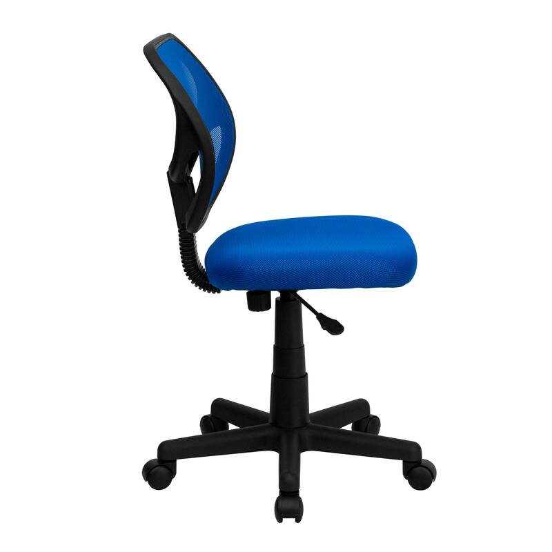 Low Curved Back Mesh Swivel Task Office Chair