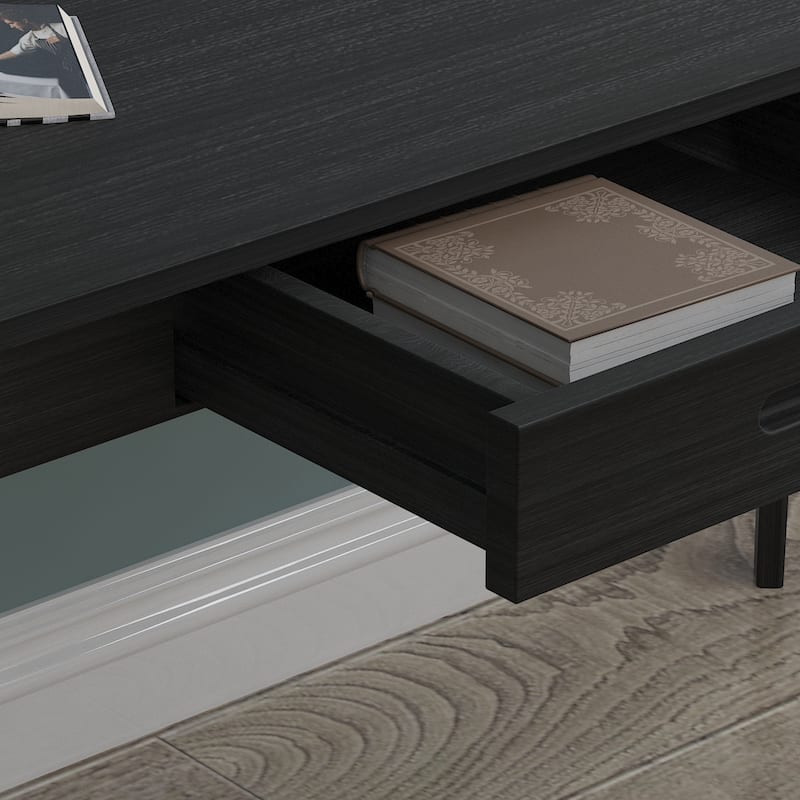 Computer Writing Desk with 2-drawer for Home and Office