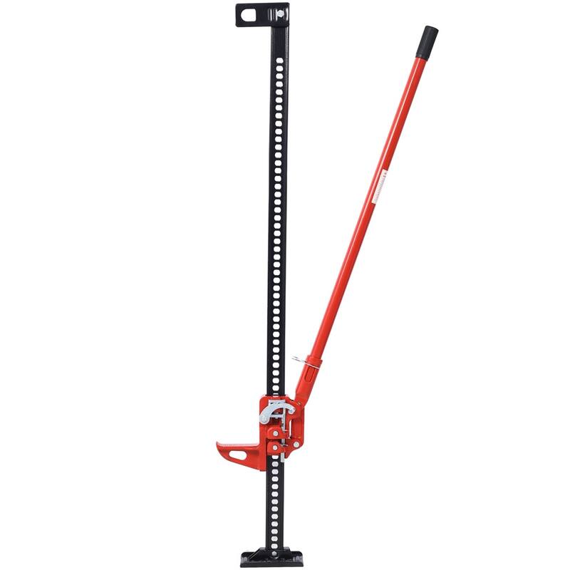 High Lift Farm Jack, 48" Utility Farm Jack, 7000 lbs Capacity Ratcheting Off Road Utility Jack, Heavy-Duty Farm Jack - 60
