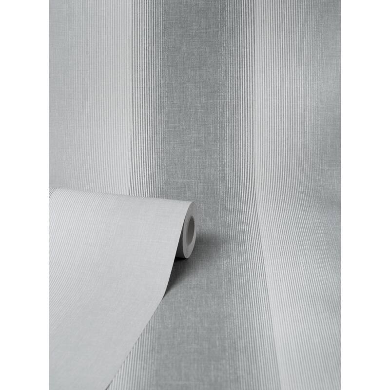 Fine Decor Kirby Charcoal Stripe Wallpaper