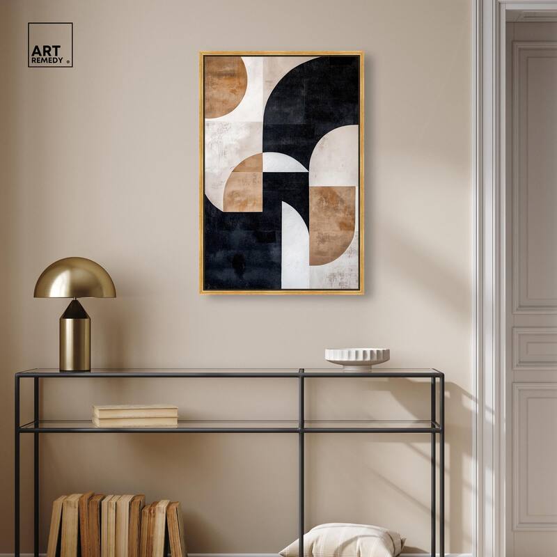 Arching Forms II Canvas by Art Remedy