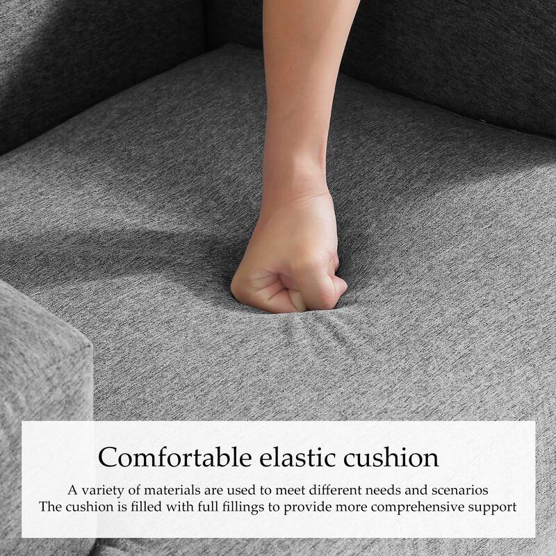 UIXE Upholstered Chenille/Boucle Swivel Glider Rocker Recliner