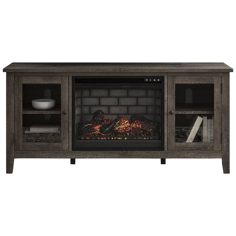 Arlenbry 60" TV Stand with Electric Fireplace