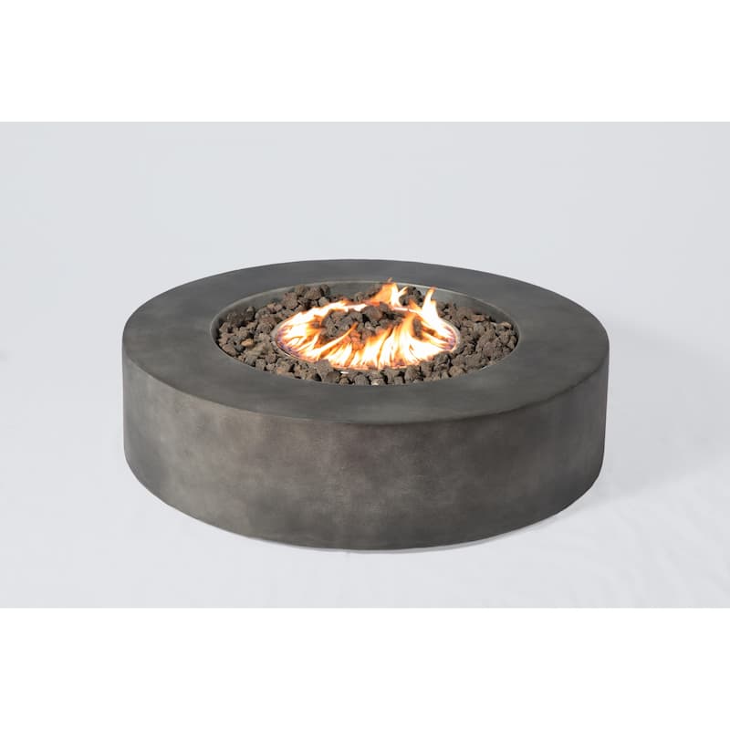 LSI Propane Fire Pit - Fiber reinforced concrete material - 46