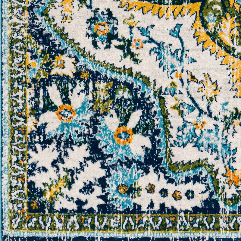 Livabliss Anu Vibrant Boho Medallion Area Rug