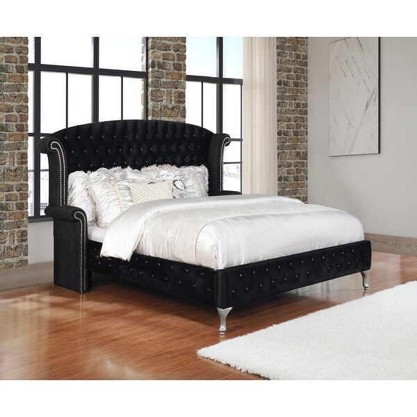 Audrey Upholstered Platform Bed On Sale Bed Bath Beyond