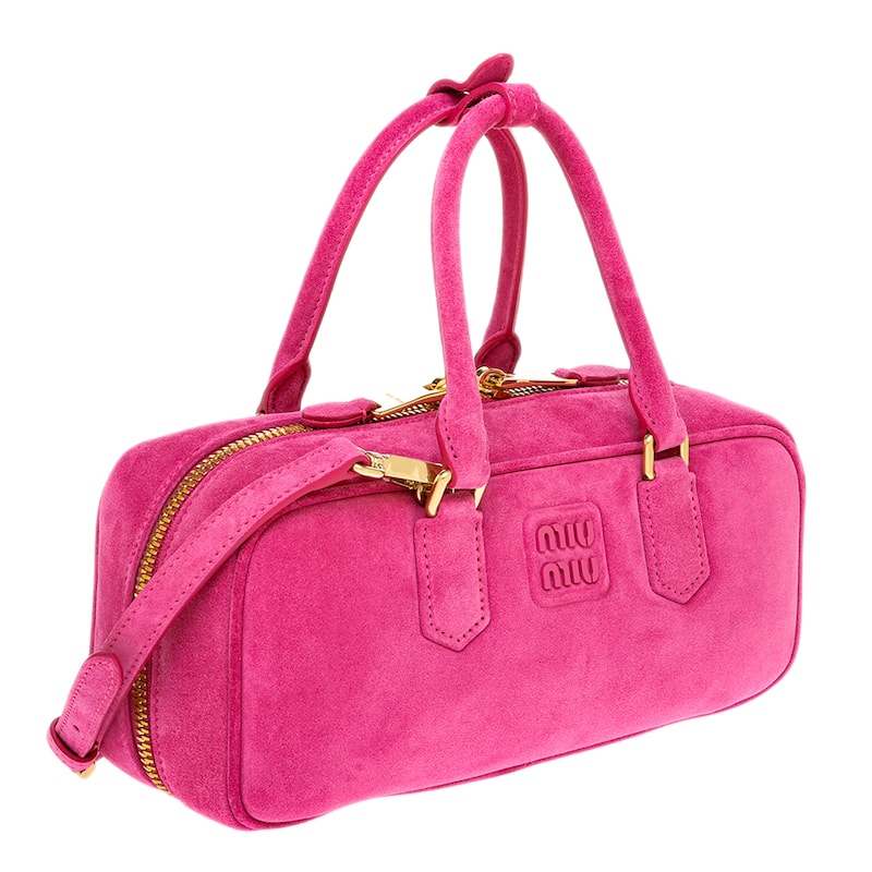 Miu Miu Arcadie Suede Bag