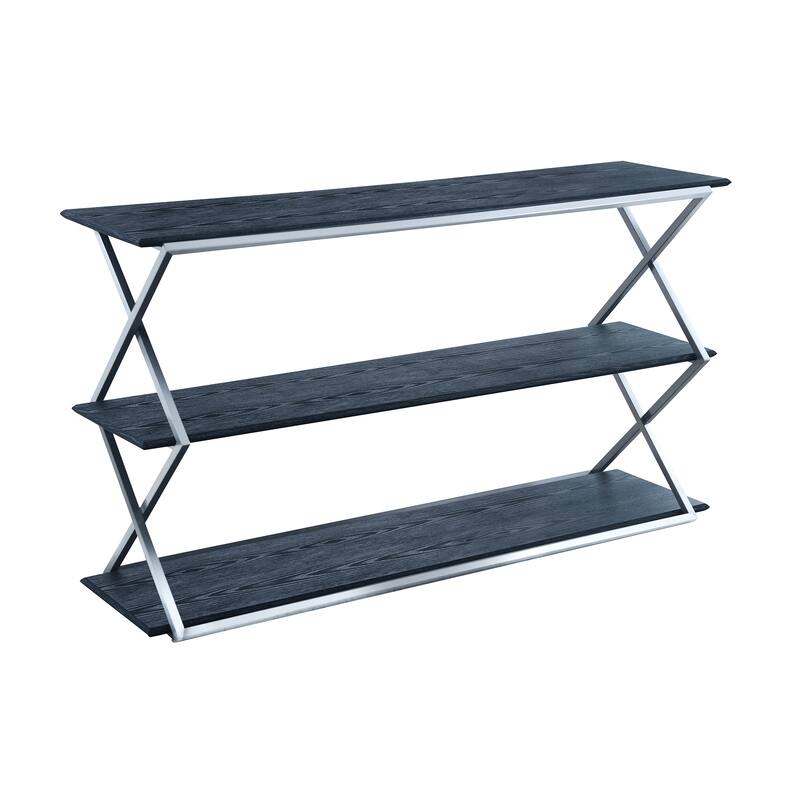 Westlake 3-Tier Console Table with Metal Legs