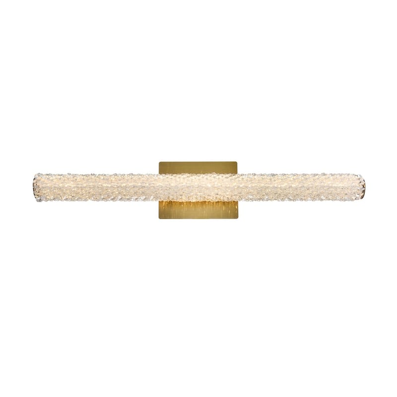 30 inch Adjustable LED Wall Sconce - Satin Gold