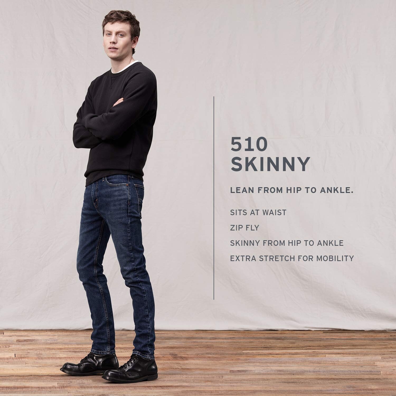 levi jeans 510 mens