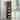 Roomfitters 7 Tier Pull Out Pantry Cabinet Slim Side Storage Tower Mobile Kitchen Cart Rolling Gap Organizer, Walnut