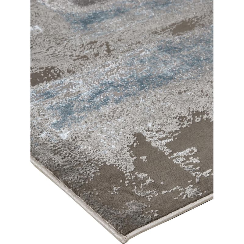 Grand Bazaar Aurelian Machine Made Abstract Modern Area Rug