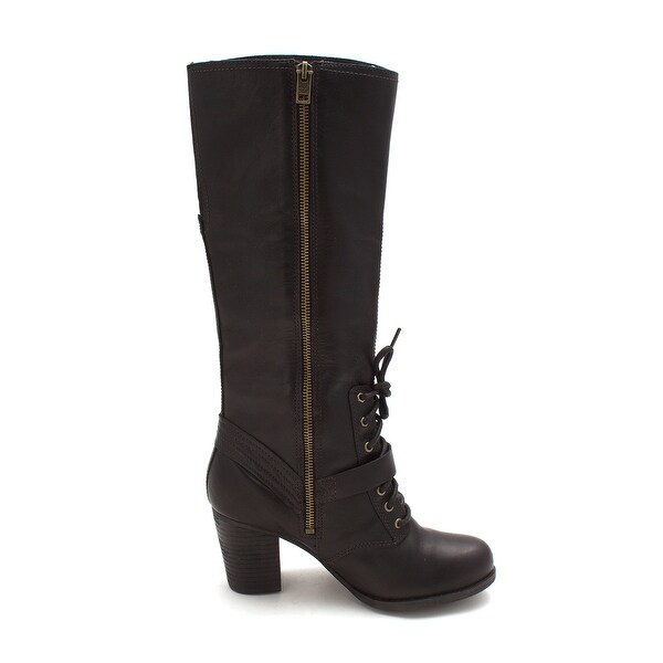 knee high timberland boots outfit
