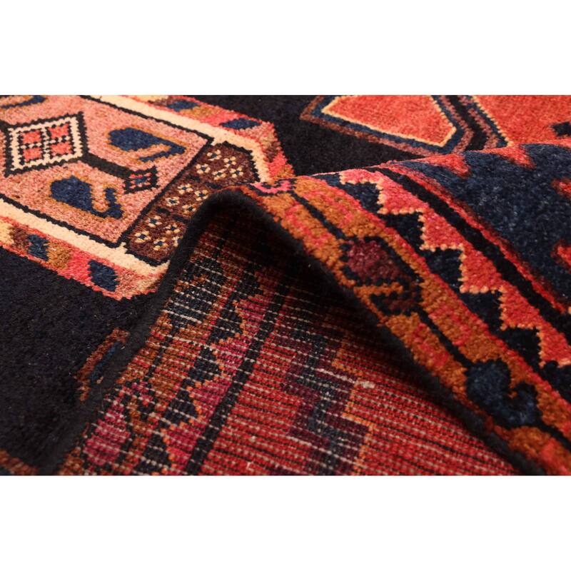 ECARPETGALLERY Hand-knotted Konya Anatolian Red Wool Rug - 3'7 x 7'7