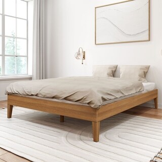 Plank and Beam Queen Size Platform Bed