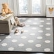 preview thumbnail 1 of 24, SAFAVIEH Handmade Kids Nayeli Wool Rug 3' x 5' - Grey/Ivory