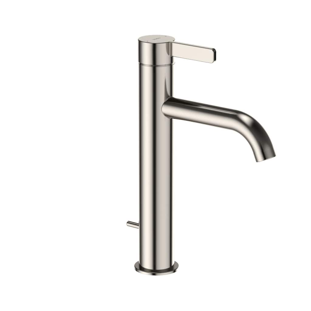 TOTO GF 1.2 GPM Semi-Vessel Single Hole Bathroom Faucet with Pop-Up