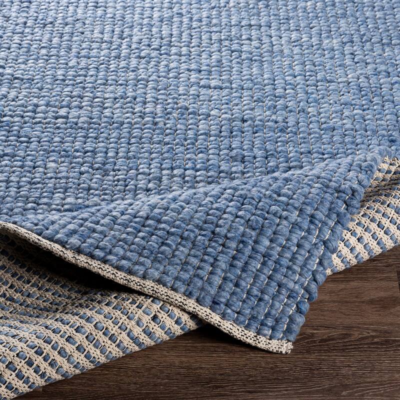 Livabliss Rabiya Modern Wool Blend Area Rug