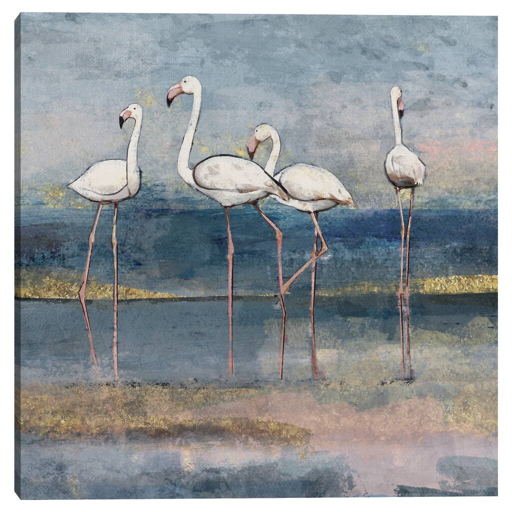 Chorus Line Square I by Studio Arts Canvas Art Print