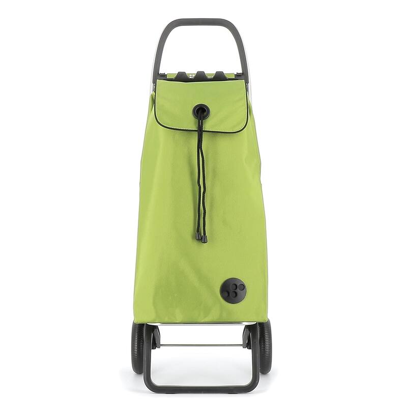 Shopping Trolley Rolser I-Max MF 2 Wheel Foldable - 16.14 in. W x 41.14 in. H x 16.54 in. D - Lime
