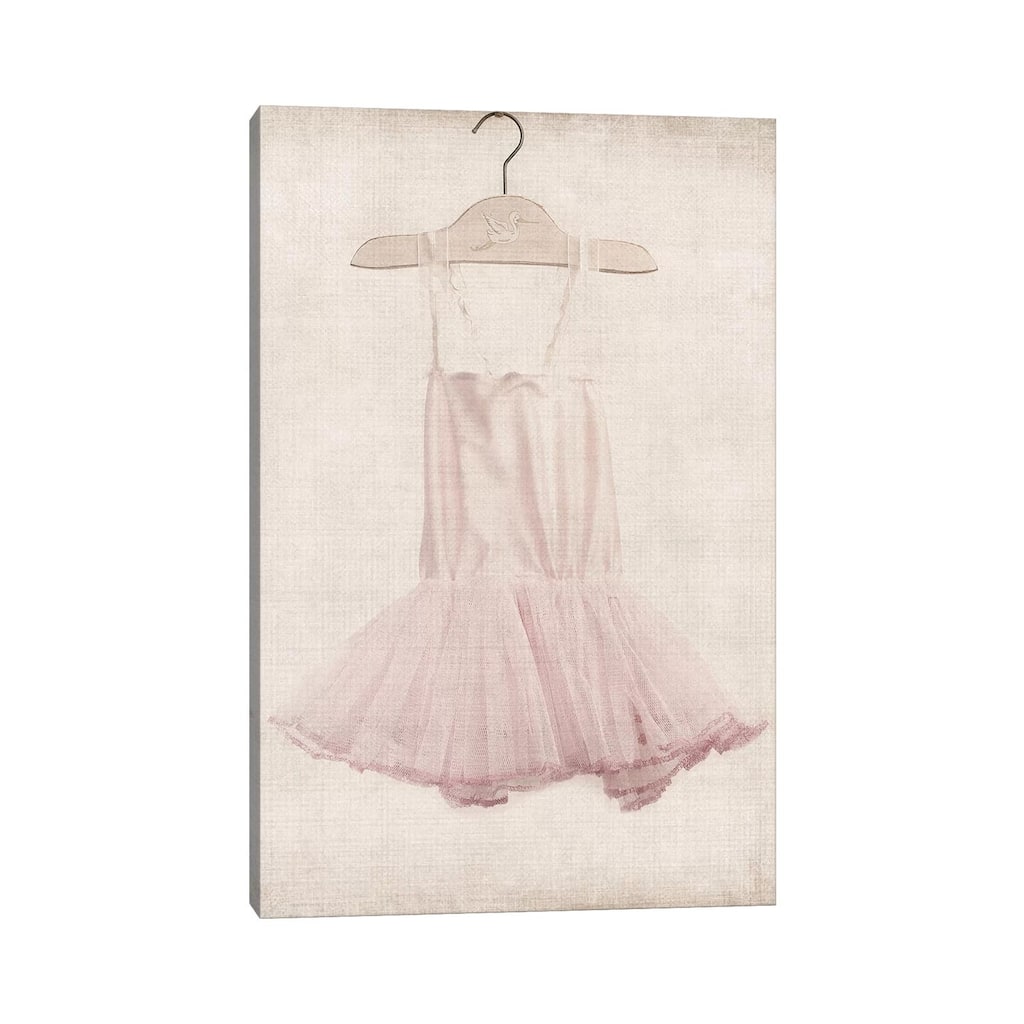 iCanvas "Pink Tutu Ballerina Dress" by Saint and Sailor Studios Canvas Print