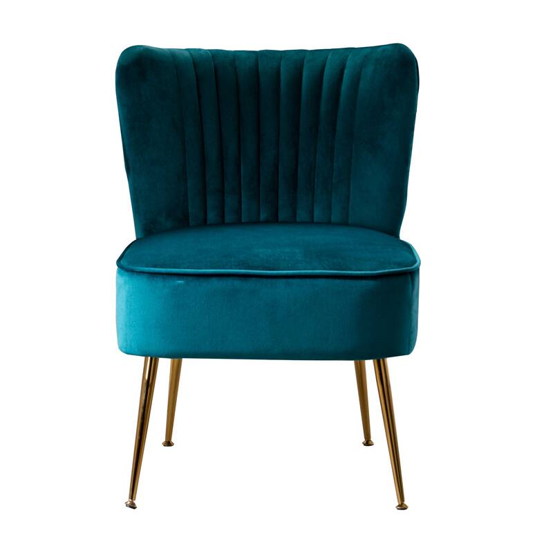 Haven Contemporary Velvet Upholstered Accent Chair