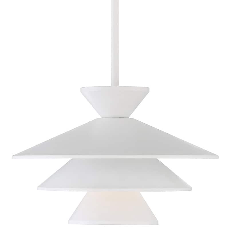 Meridian M70096 14" Wide Pendant - White