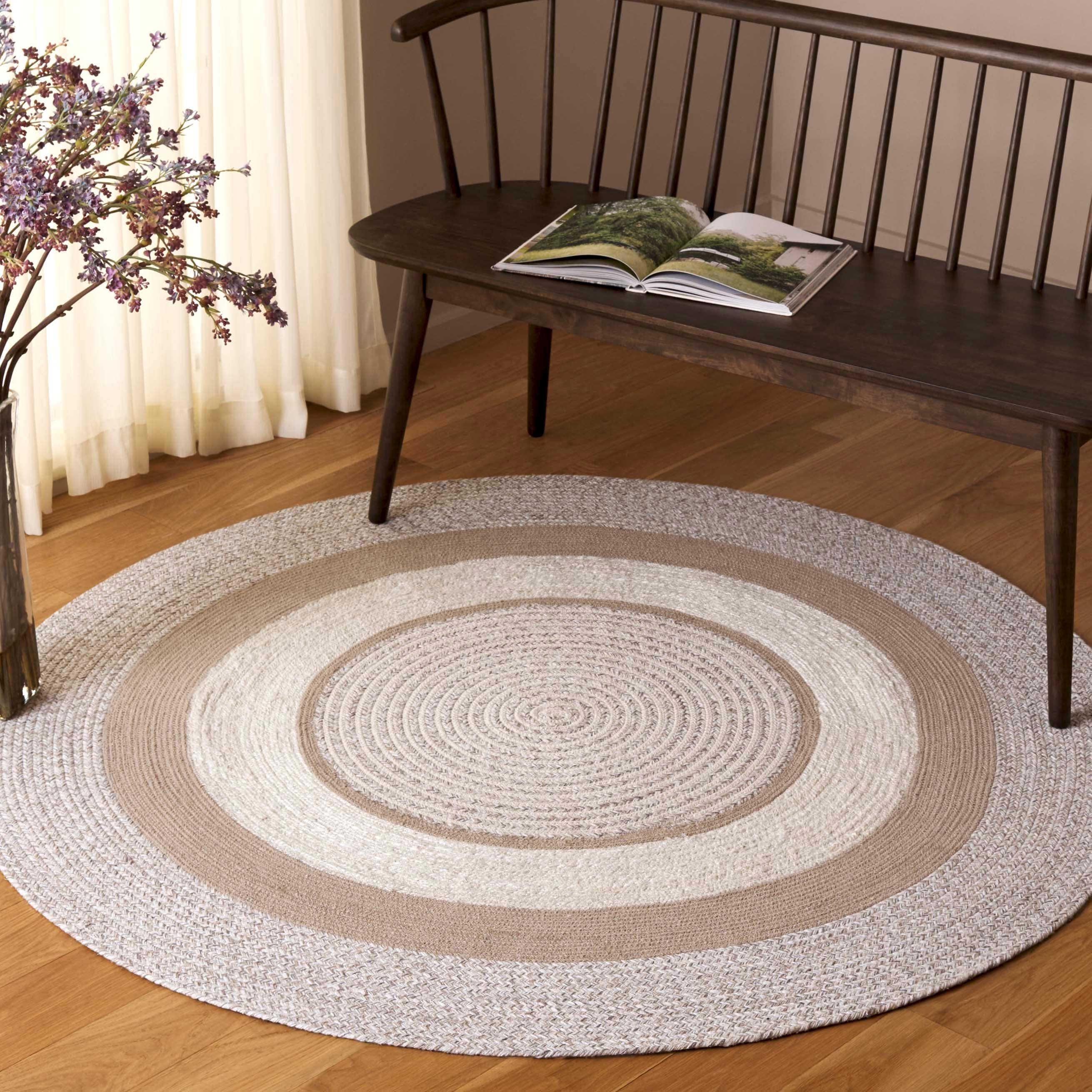 SAFAVIEH Flatweave Braided Jozijna Nautical & Coastal Cotton Rug