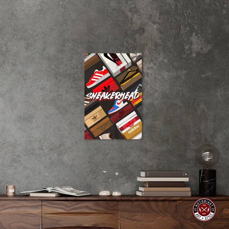 Notoriart Sneakerhead Collection Gallery Wrapped Sneaker 1 Piece Canvas Wall Art