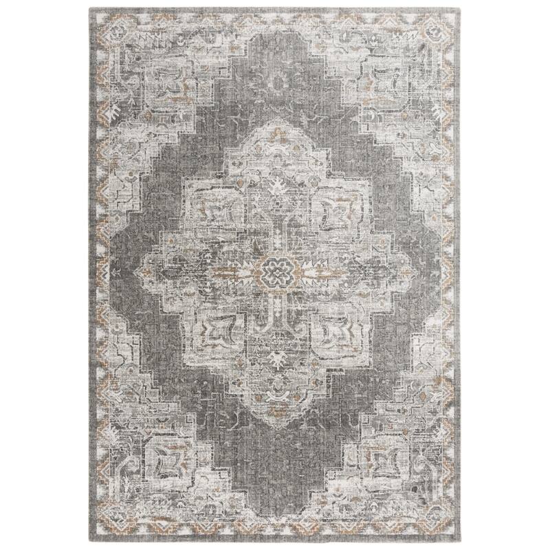 Alora Decor Antonela Transitional Gray Recycled Polyester Area Rug