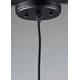 preview thumbnail 2 of 1, Maxim Early Single Light Exposed Bulb Pendant with Black Fabric Cord