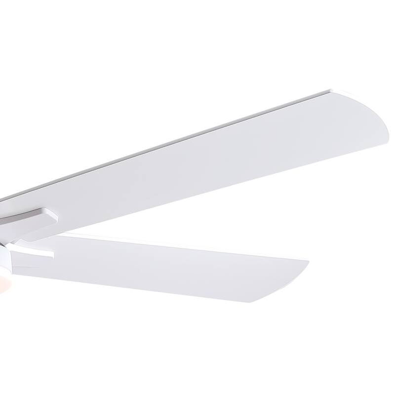 Modern Ceiling Fan Light with Lighting and Remote Control, Adjustable Fan Speed for Bedroom and Living Room