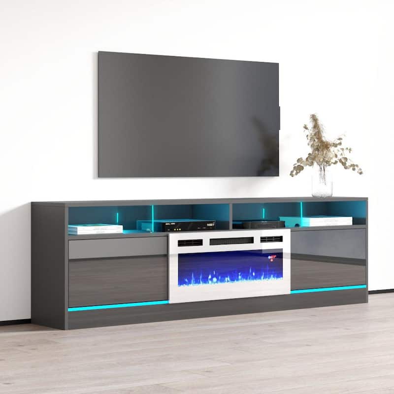 Disparo WH-05 Electric Fireplace 79" TV Stand