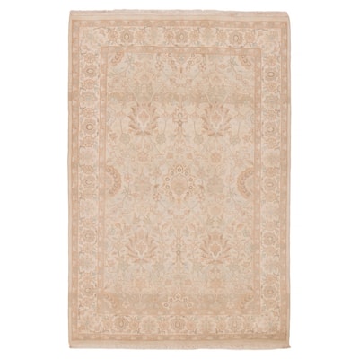 ECARPETGALLERY Hand-knotted Pako Persian 18 Of 20 Khaki Wool Rug - 4'1 x 6'1