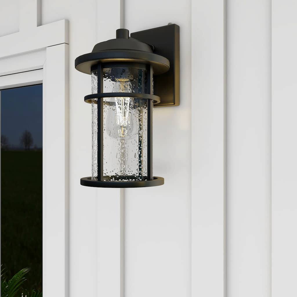 1-Light Outdoor Wall Light - 7.56"x9.6"x13.54"