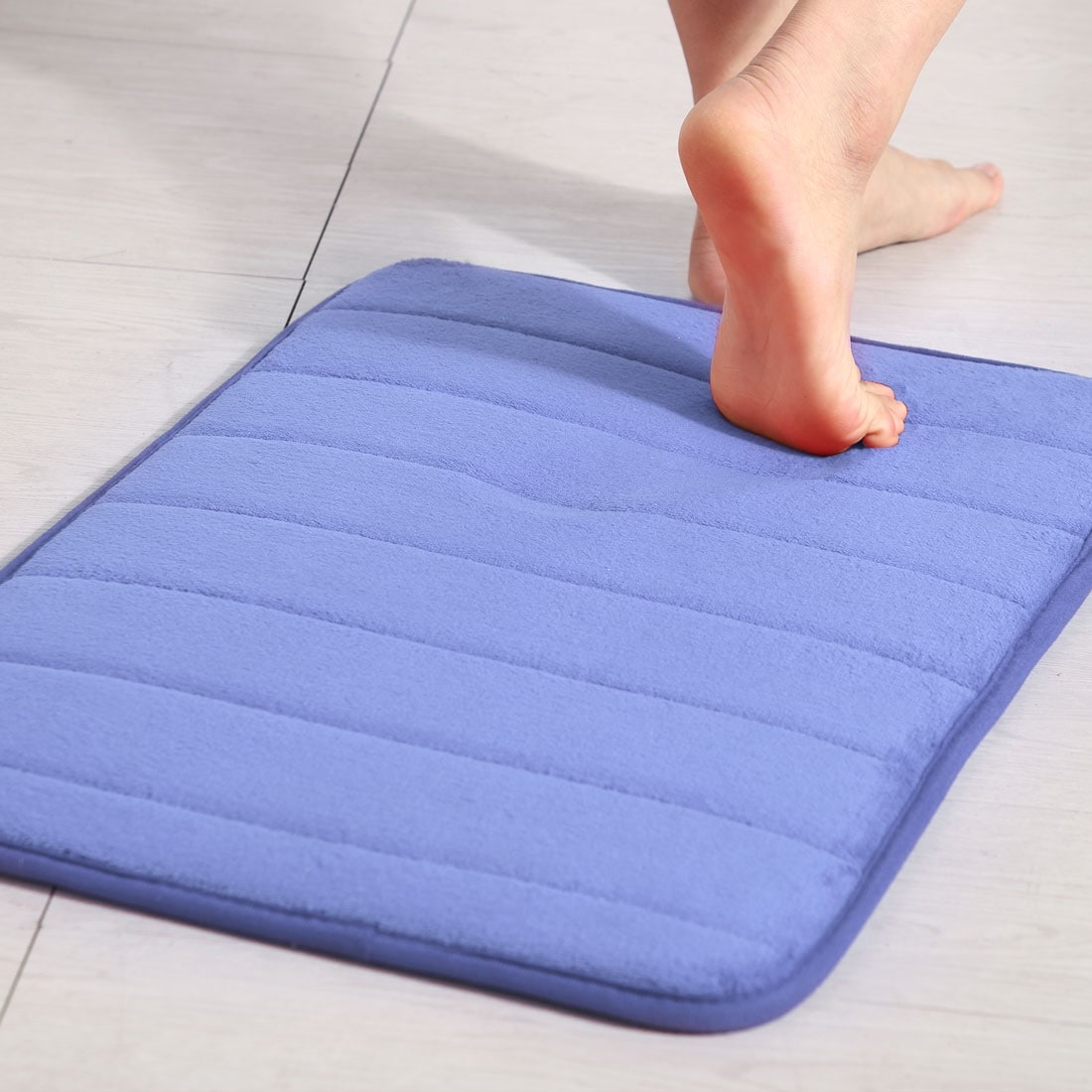 Soft Memory Foam Kitchen Mat Absorbent Rugs Non-slip Carpet Foot