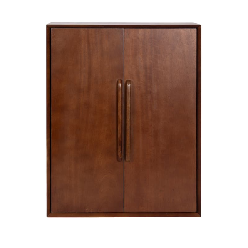 Kate and Laurel McCutcheon Floating Bathroom Cabinet - 22x7x28