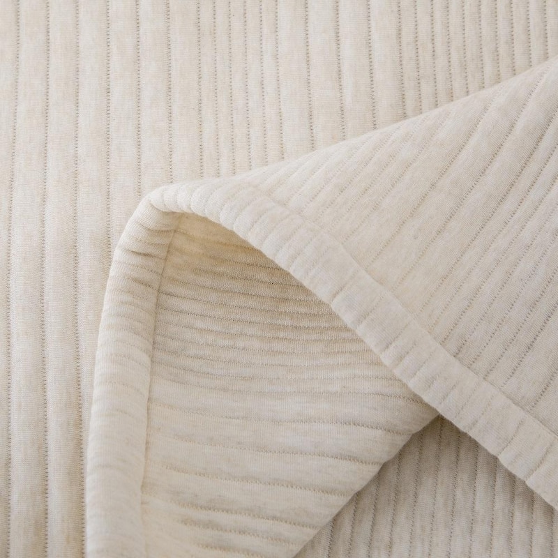 Cotton Cloud Jersey Bed Blanket, Quilted Bedspread, Soft Coverlet