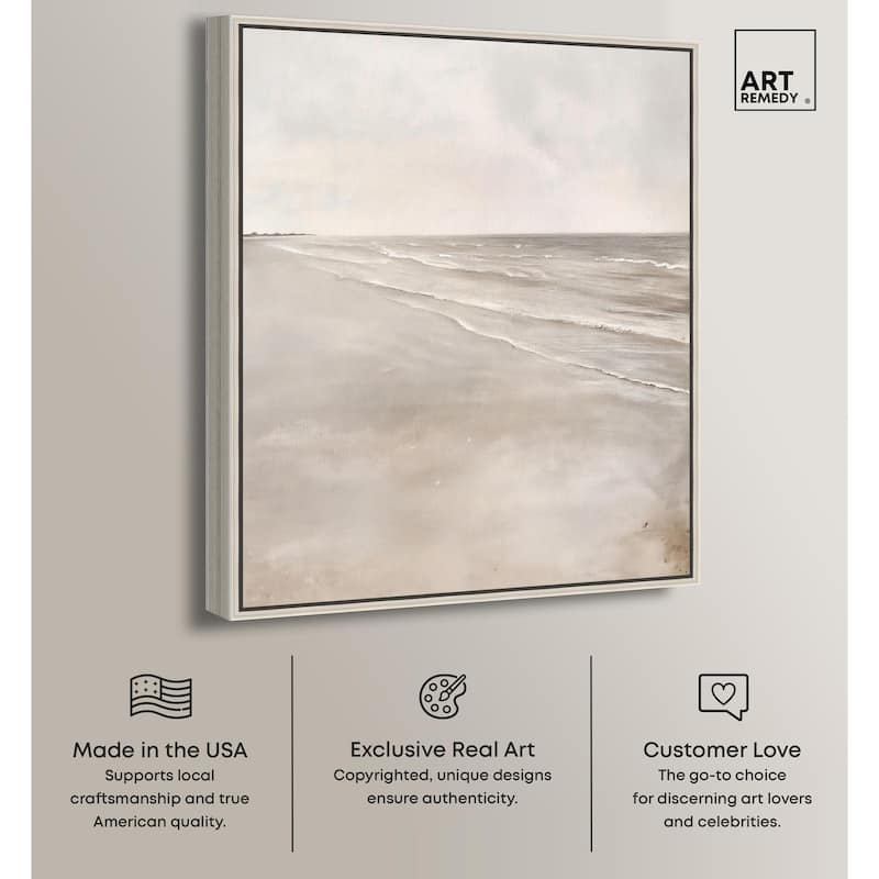 Vastness of the Sea I Canvas by Art Remedy