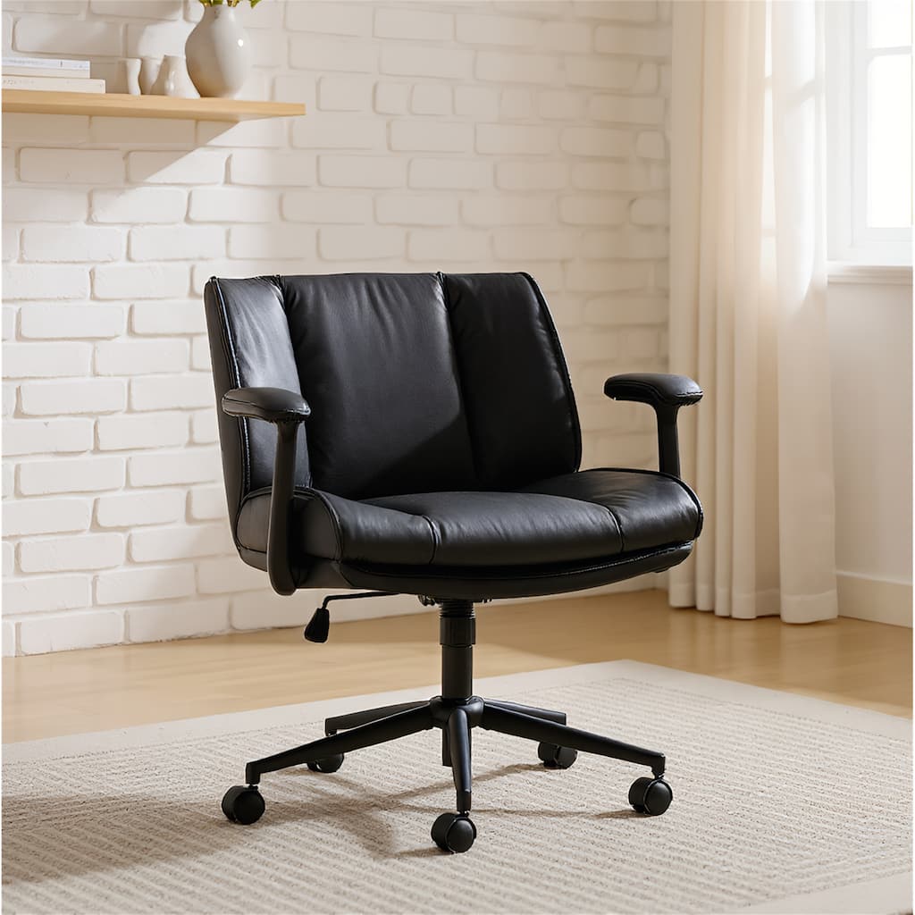 Criss Cross Office Chair with Flip-Up Arms