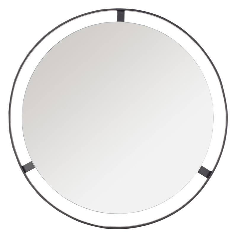SAFAVIEH Alayna 22-inch Silver Round Mirror - 22" W x 1" L x 22" H - 22Wx1Dx22H