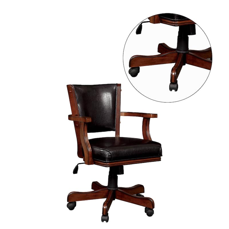 Leatherette Arm Chair in Inter-Changeable Design